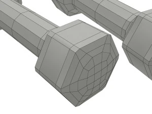 dumbbell 3D Model