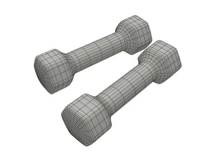 dumbbell 3D Model