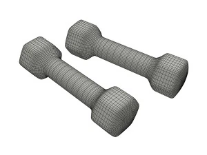 dumbbell 3D Model