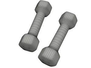 dumbbell 3D Model
