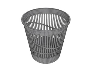 kosz na śmieci Model 3D