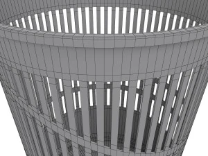 kosz na śmieci Model 3D