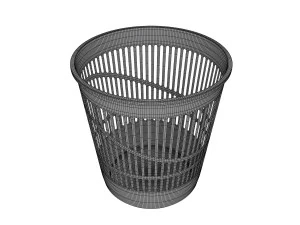 kosz na śmieci Model 3D