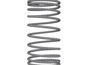 spring Model 3D