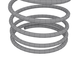 spring Model 3D