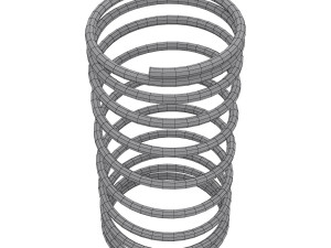 spring Model 3D