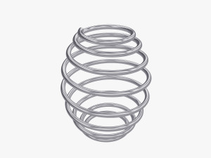 spring 3Dモデル
