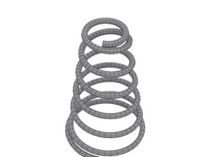 spring Modelo 3D