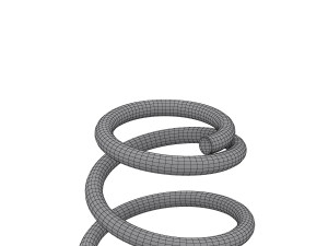 spring Modelo 3D