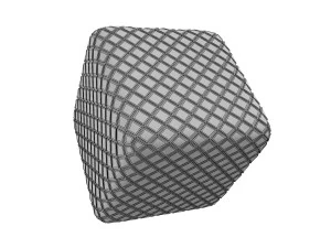 큐브 추상 3D 모델