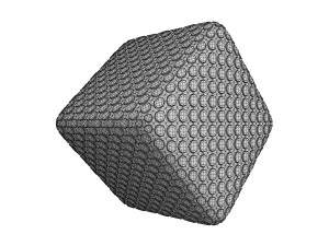 큐브 추상 3D 모델