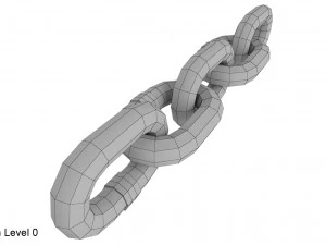 cadena Modelo 3D