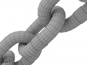 cadena Modelo 3D