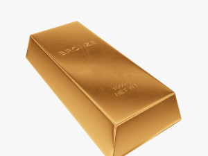 ingot bronze 3D 모델
