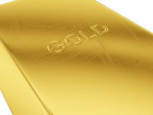 ingot gold Model 3D