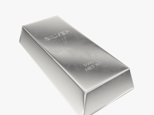 ingot silver 3Dモデル