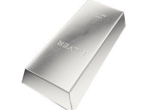 ingot silver 3D 모델