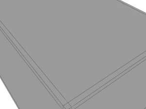 lingot d'argent Modèle 3D