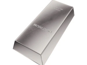 lingotto di platino Modello 3D