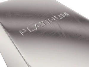 lingotto di platino Modello 3D