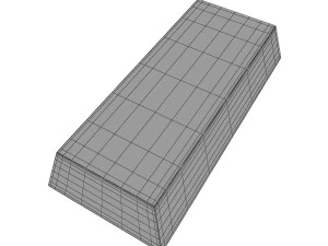ferro lingotto Modello 3D