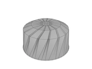 캔디 라운드 3D 모델
