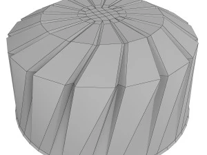 캔디 라운드 3D 모델