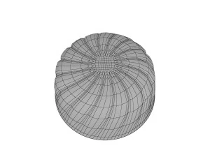 캔디 라운드 3D 모델