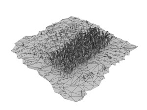 cartoon field 3D Model