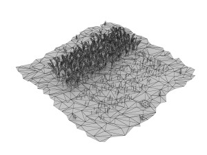 cartoon field 3D Model