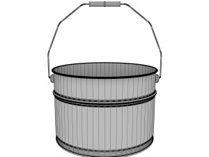 bucket 3Dモデル