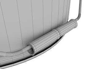 bucket 3Dモデル