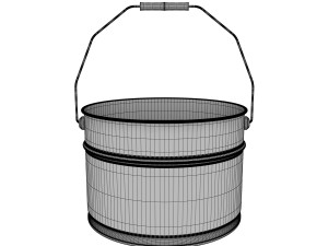 bucket 3Dモデル