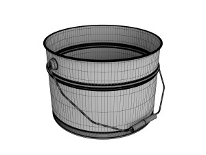 bucket 3Dモデル