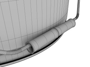 bucket 3Dモデル