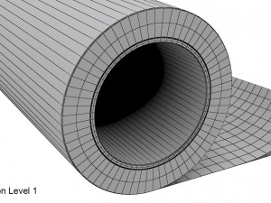 Film roll Model 3D