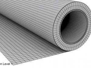Film roll 3D Model