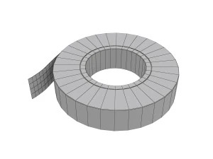 nastro adesivo Modello 3D