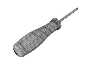 cacciavite Modello 3D