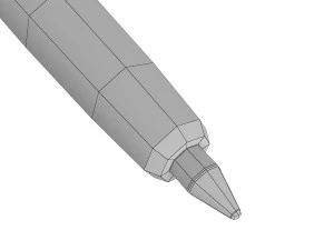 długopis Model 3D