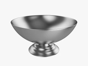 cuenco met&aacute;lico Modelo 3D