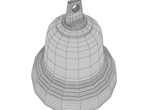 gold bell 3D Model