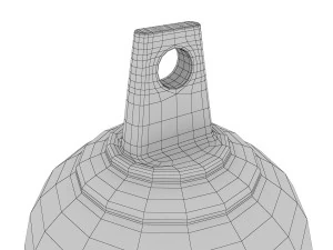 gold bell 3D Model