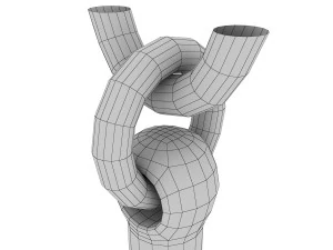 gold bell 3D Model