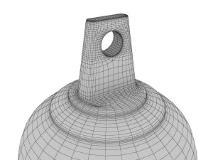 gold bell 3D Model
