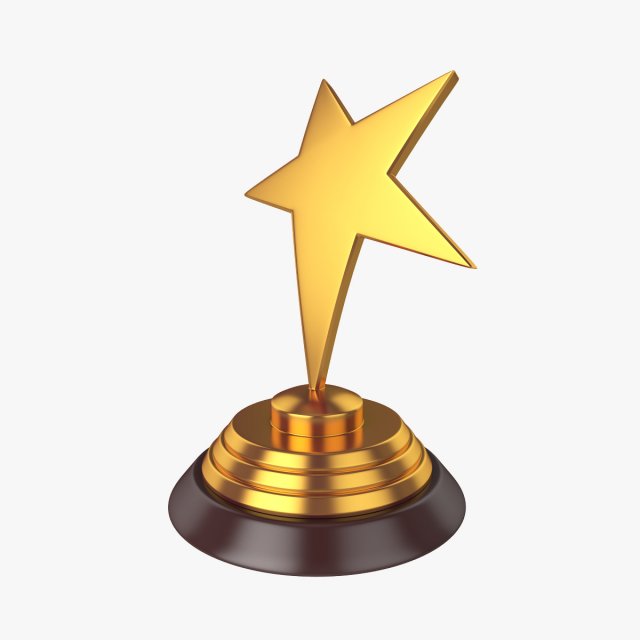 star award 3D Модель .c4d .max .obj .3ds .fbx .stl .blend 