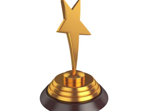 star award 3D Model
