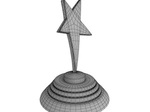 star award 3D Model