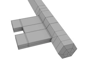 llave de oro Modelo 3D