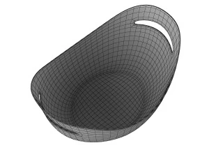 bucket oval 3D Model